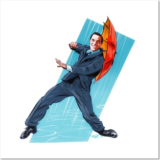 Gene Kelly - An illustration by Paul Cemmick Posters and Art